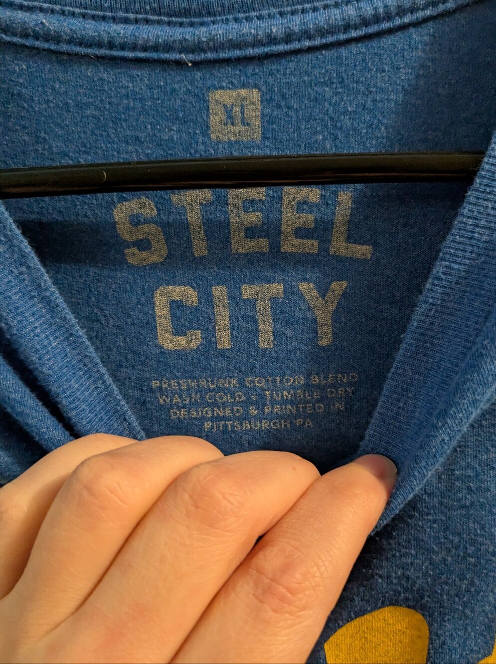 Men's Steel City Vintage Pitt T-shirt - Picture 2 of 3